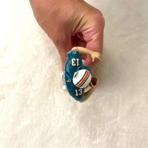 Hallmark Keepsake Dan Marino Christmas Ornament 1999 Miami Dolphins Blue White - Picture 3 of 7